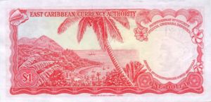 East Caribbean States, 1 Dollar, P13j