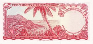East Caribbean States, 1 Dollar, P13l