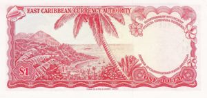 East Caribbean States, 1 Dollar, P13m