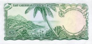 East Caribbean States, 5 Dollar, P14i