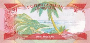 East Caribbean States, 1 Dollar, P21l