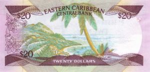 East Caribbean States, 20 Dollar, P24a1