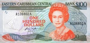 East Caribbean States, 100 Dollar, P20a