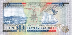 East Caribbean States, 10 Dollar, P27l
