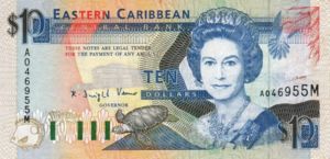 East Caribbean States, 10 Dollar, P27m