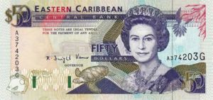 East Caribbean States, 50 Dollar, P29g