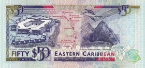 East Caribbean States, 50 Dollar, P29a