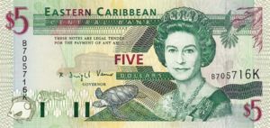 East Caribbean States, 5 Dollar, P31k