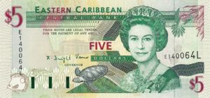 East Caribbean States, 5 Dollar, P31l