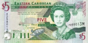 East Caribbean States, 5 Dollar, P31m