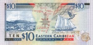 East Caribbean States, 10 Dollar, P32m