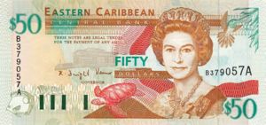 East Caribbean States, 50 Dollar, P34a