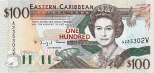 East Caribbean States, 100 Dollar, P35v