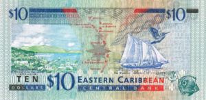 East Caribbean States, 10 Dollar, P38g