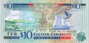 East Caribbean States, 10 Dollar, P38l