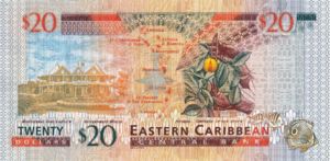 East Caribbean States, 20 Dollar, P39u