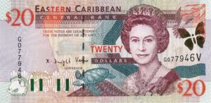 East Caribbean States, 20 Dollar, P39v