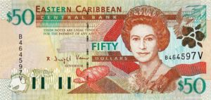 East Caribbean States, 50 Dollar, P40v