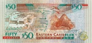 East Caribbean States, 50 Dollar, P40v