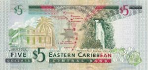 East Caribbean States, 5 Dollar, P42g