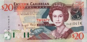 East Caribbean States, 20 Dollar, P44k