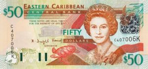 East Caribbean States, 50 Dollar, P45k