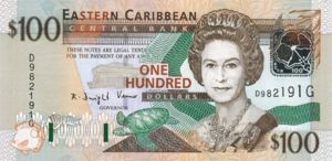 East Caribbean States, 100 Dollar, P46g