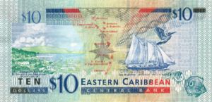 East Caribbean States, 10 Dollar, P48