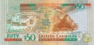 East Caribbean States, 50 Dollar, P50