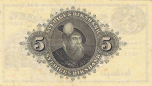 Sweden, 5 Krone, P33ai