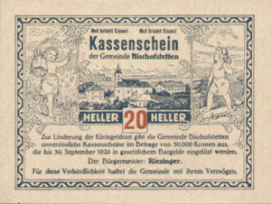 Austria, 20 Heller, FS 92a
