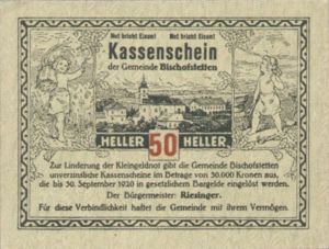 Austria, 50 Heller, FS 92a