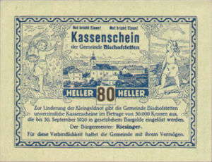 Austria, 80 Heller, FS 92b