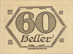 Austria, 60 Heller, FS 99d