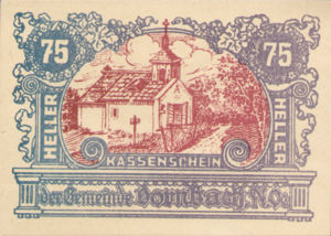 Austria, 75 Heller, FS 132a