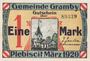 Germany, 1 Mark, 464.1a