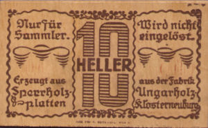 Austria, 10 Heller, FS 327Ia