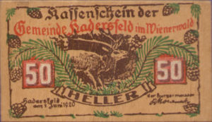 Austria, 50 Heller, FS 327Ia