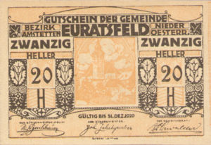 Austria, 20 Heller, FS 192e