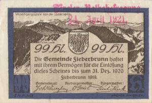 Austria, 99 Heller, FS 200IIIb