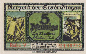 Germany, 5 Pfennig, G20.6b