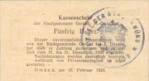 Austria, 50 Heller, FS 239a1.3