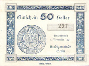 Austria, 50 Heller, FS 276Vb