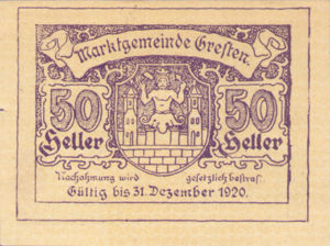 Austria, 50 Heller, FS 278Ia