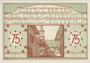Austria, 75 Heller, FS 293IIc