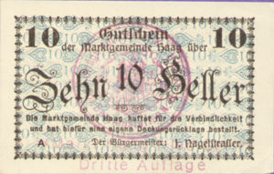 Austria, 10 Heller, FS 318IIIb