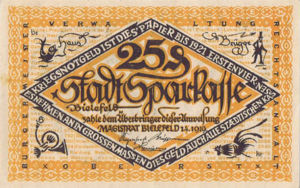 Germany, 25 Pfennig, B44.9b