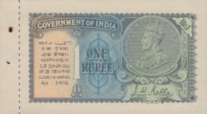 India, 1 Rupee, P14b