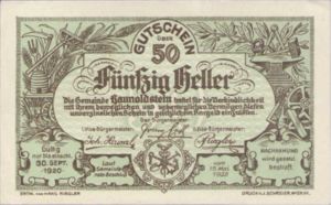 Austria, 50 Heller, FS 356