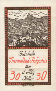 Austria, 30 Heller, FS 384Ic